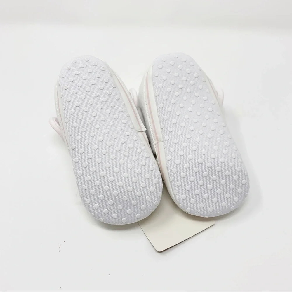 Unicorn Toddler Shoes Pink Glitter Embroidered